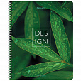 Тетрадь А5 120 л. BRAUBERG, гребень, клетка, глянцевая ламинация, "Растения" (микс в спайке), 404448 - 5