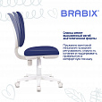 Кресло детское BRABIX "Fancy MG-201W", без подлокотников, пластик белый, синее, 532413, MG-201W_532413 - 9