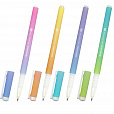 Ручка шариковая BRAUBERG SOFT TOUCH GRIP "GRADE PASTEL", СИНЯЯ, мягкое покрытие, ассорти, узел 0,7 мм, 143711 - 1