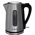 Чайник SCARLETT SC-EK21S13, 1,7 л, 2200 Вт, закрытый нагревательный элемент, стальной - 6