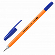 Ручки шариковые BRAUBERG "M-500 ORANGE", НАБОР 4 шт., СИНИЕ, узел 0,7 мм, линия письма 0,35 мм, 143950 - 2