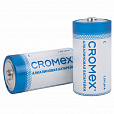 Батарейки алкалиновые КОМПЛЕКТ 4 шт., CROMEX Alkaline, C (LR14, 14А), короб, 456455 - 2