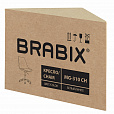 Кресло стул BRABIX "Eames MG-310 CH", хром, пластик белый, экокожа белая, 532923 - 9