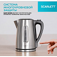 Чайник SCARLETT SC-EK21S13, 1,7 л, 2200 Вт, закрытый нагревательный элемент, стальной - 8