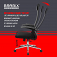 Кресло BRABIX PREMIUM "Ultimate EX-801" хром, плотная двойная сетка Х2, черное, 532917 - 20