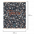 Тетрадь А5 96 л. BRAUBERG скоба, клетка, обложка картон, "Terrazzo" (микс в спайке), 404437 - 9