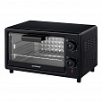 Мини-печь электрическая SONNEN EO-1001, 800 Вт, 10 л, таймер, нагрев до 230 C, черная, 458308 - 1