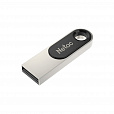 Флеш-диск 64 GB NETAC U278, USB 2.0, металлический корпус, серебристый/черный, NT03U278N-064G-20PN - 3