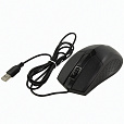 Мышь проводная DEFENDER Optimum MB-270, USB, 2 кнопки + 1 колесо-кнопка, оптическая, черная, 52270 - 2