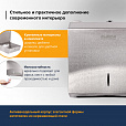 Диспенсер для полотенец LAIMA PROFESSIONAL INOX, (Система H2) Z-сложения, нержавеющая сталь, матовый, 605694 - 13