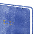 Ежедневник датированный 2027 А5 138х213мм BRAUBERG Elegant, под кожу, застежка, синий, 118014 - 3
