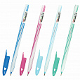 Ручка шариковая STAFF "CANDY PASTEL", синяя, игольчатый узел 0,6 мм, линия 0,3 мм, 144235 - 1