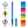 Ручка шариковая BRAUBERG SOFT TOUCH GRIP "GRADE NEON", СИНЯЯ, мягкое покрытие, ассорти, узел 0,7 мм, 143710 - 14