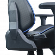 Кресло компьютерное BRABIX "GT Carbon GM-120", две подушки, экокожа, черное/синее, 531930 - 14