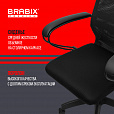 Кресло офисное BRABIX PREMIUM "Ultimate EX-800" пластик, плотная двойная сетка Х2, черное, 532914 - 19