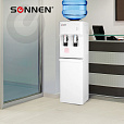 Кулер для воды SONNEN FSE-02H, напольный, НАГРЕВ/ОХЛАЖДЕНИЕ ЭЛЕКТРОННОЕ, 2 крана, белый, 454997 - 15
