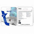 Флеш-диск 64GB NETAC UM81, USB 2.0, черный, NT03UM81N-064G-20BK - 2
