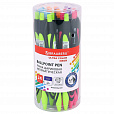 Ручка шариковая автоматическая BRAUBERG ULTRA COLOR NEON, soft-touch, СИНЯЯ, пишущий узел 0,7 мм, линия письма 0,35 мм, 144203 - 13