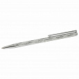 Ручка подарочная шариковая GALANT "ASTRON SILVER", корпус серебристый, детали хром, узел 0,7 мм, синяя, 143527 - 4