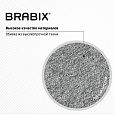 Кресло стул BRABIX "Eames MG-310 CH", хром, пластик белый, ткань серая, 532924 - 15