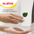 Дозатор для жидкого мыла LAIMA PROFESSIONAL ECO, НАЛИВНОЙ, 0,38 л, белый, ABS-пластик, 607331 - 16