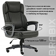 Кресло офисное BRABIX PREMIUM "Favorite EX-577", пружинный блок, рециклированная кожа, серое, 531935 - 17