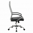 Кресло офисное BRABIX "Style EX-528", экокожа, хром, черное, 531947 - 4