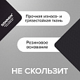 Коврик для мыши SONNEN "BLACK", резина + ткань, 220х180х3 мм, 513309 - 8