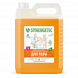 Средство для мытья пола и поверхностей 5 л SYNERGETIC, c дезинфицирующим эффектом, биоразлагаемое, 101500 - 1