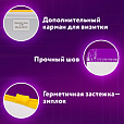 Папка-конверт на молнии, КОМПЛЕКТ 6 штук (А4 – 2 штуки, А5 – 4 штуки), ассорти, ЮНЛАНДИЯ, 229552 - 12
