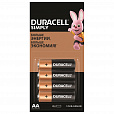 Батарейки КОМПЛЕКТ 4 шт. (отрывной блок) DURACELL Simply ОРИГИНАЛ, AA (LR6, 15А), алкалиновые, пальчиковые, Б0046868 - 1