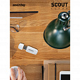 Флеш-диск 8 GB SMARTBUY Scout USB 2.0, белый, SB008GB2SCW - 8
