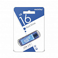 Флеш-диск 16 GB, SMARTBUY Glossy, USB 2.0, синий, SB16GBGS-B - 3