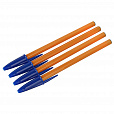 Ручки шариковые BIC "Orange Original", НАБОР 4 шт., СИНИЕ, узел 0,8 мм, линия письма 0,3 мм, пакет, 8308521 - 2