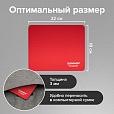 Коврик для мыши SONNEN "RED", резина + ткань, 220х180х3 мм, 513306 - 9