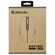 Мышь беспроводная бесшумная DEFENDER Mystery MM-301 LED, 5 кнопок + колесо-кнопка, фиолетовая, 52301 - 9