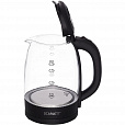 Чайник SCARLETT SC-EK27G11, 1,7 л, 2200 Вт, закрытый нагревательный элемент, стекло, черный - 6