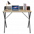 Стол на металлокаркасе BRABIX "LOFT CD-007", 800х500х840 мм, органайзер, комбинированный, 641227 - 8