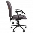 Кресло офисное Chairman CH 9801, пятилучие металл, ткань, серое, 7150936 - 4
