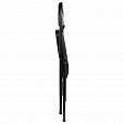 Стул складной BRABIX "Golf Plus CF-003 КОМФОРТ", чёрный каркас, чёрная ткань, 532889 - 10