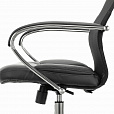 Кресло офисное BRABIX PREMIUM "Stalker EX-608 CH", хром, ткань-сетка/кожзам, черное, 532091 - 3
