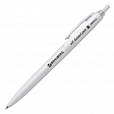 Ручка шариковая масляная автоматическая BRAUBERG "Sky White", СИНЯЯ, клип ассорти, узел 0,7 мм, линия письма 0,35 мм, 142950 - 6