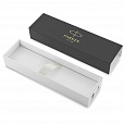 Ручка шариковая PARKER "Jotter Core Stainless Steel GT", корпус серебро, позолота, синяя, 1953182 - 7