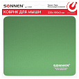 Коврик для мыши SONNEN "GREEN", резина + ткань, 220х180х3 мм, 513305 - 5