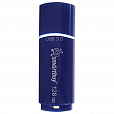 Флеш-диск 128 GB, SMARTBUY Crown, USB 3.0, синий, SB128GBCRW-Bl - 1