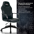 Кресло компьютерное BRABIX "Alpha GM-018", ткань/экокожа, черное, 532636, GM-018_532636 - 12