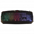 Клавиатура проводная SONNEN Q9M, USB, 104 клавиши + 10 мультимедийных, RGB, черная, 513511 - 7