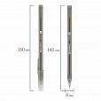 Ручка шариковая BRAUBERG "i-STICK", ЧЕРНАЯ, пишущий узел 0,7 мм, линия письма 0,35 мм, 143443 - 8