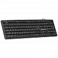 Клавиатура проводная DEFENDER Element HB-520, USB, 104 клавиши + 3 дополнительные клавиши, черная, 45522 - 2