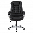 Кресло офисное BRABIX "Comfort MS-003", 6 массажных модулей, экокожа, черное, 532521 - 2